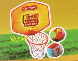 Bóng rổ cho bé quà tặng Dumex