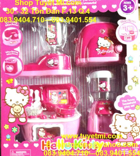 Bộ gia đình 4 món Hello Kitty No.1