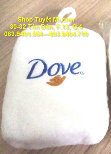 Bông tắm siêu mềm mượt Dove