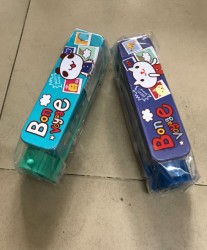Hộp bút xe lửa 2 tầng Abbott nhiều màu