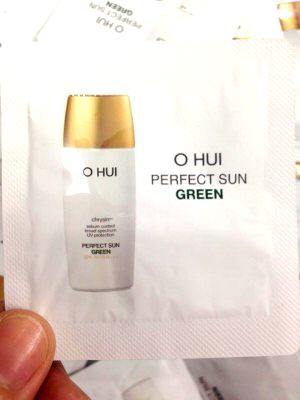 Mẫu thử kem chống nắng Ohui Perfect Sun Green SPF 50+/PA+++