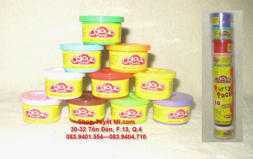 Set 10 hủ đất sét Color Dough