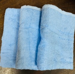 Khăn tắm cotton Best Comfort 50cm x 100cm Xanh Dương