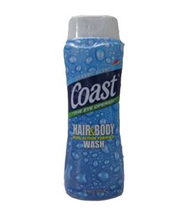 Chai tắm gội Coast Hair & Body Wash 532ml USA