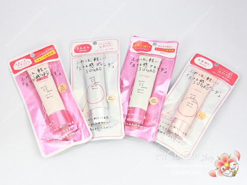 Kem trang điểm CC Cream Air Fit Sugao SPF23 PA+++ Japan 25g