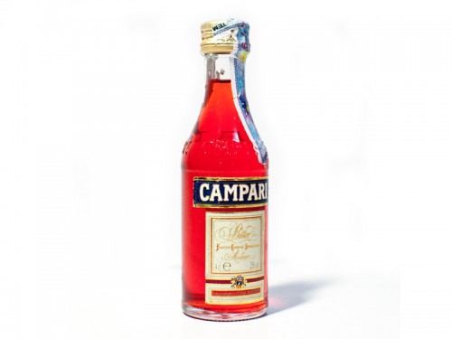 Rượu mẫu thủy tinh cao cấp Campari đỏ