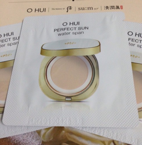 Mẫu thử chống nắng thông minh Ohui Perfect Sun Water Span SPF 50