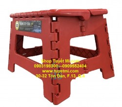 Ghế nhựa xếp gọn Lock&Lock LHI518 29cm x 22cm x 22cm RED