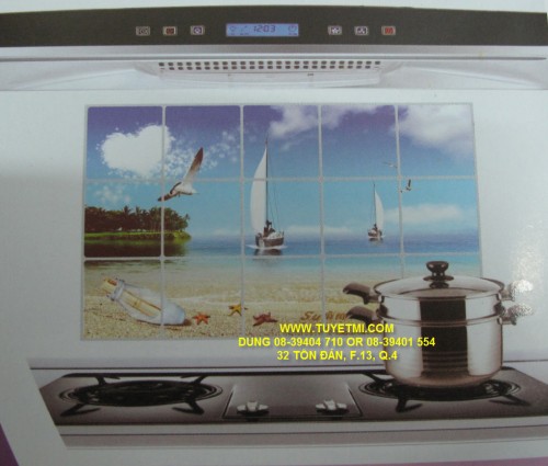 Dán bếp thuyền buồm