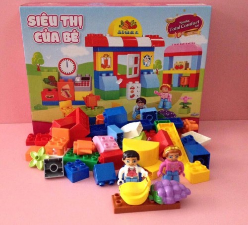 Bộ lego lắp ráp siêu thị Abbott