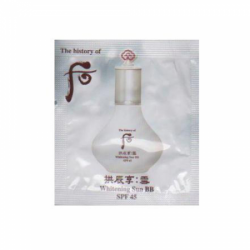 Mẫu kem nền cao cấp Whoo Whitening Sun BB SPF 45/PA+++