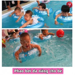 Phao tập bơi Swim Trainer an toàn cho bé (0-4 tuổi) 2 màu