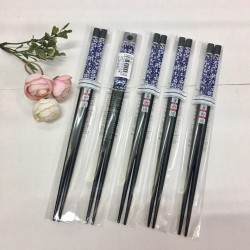1 đôi đũa Nhật mẫu hoa anh đào XANH