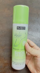 Chai xịt khử mùi giầy dép Odour Control Shoe Spray 150ml UK
