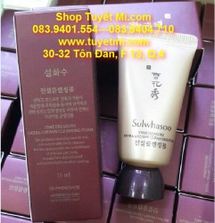 Tuýp sữa rửa mặt Sulwhasoo Timetreasure Extra Creamy Cleansing 15ml