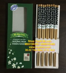 Set 5 đũa tre cao cấp Sunlight