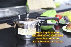 Nồi áp suất Inox 3 đáy 304 Supor YS22ED 5.2L Dùng được Bếp Từ