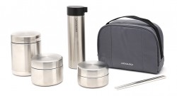 Bộ giftset lunch box inox Lock n Lock LHC8016S01 cao cấp