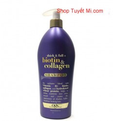 Dầu gội OGX Thick and Full Biotin and Collagen Shampoo 750ml USA