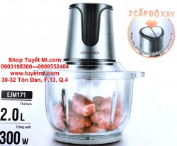 Máy xay thịt 2 cấp độ Lock & Lock 2L 300W EJM171
