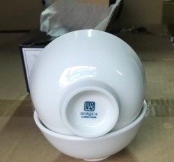Bộ 2 chén trắng Minh Long Lys Heroca 11.5cm
