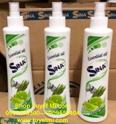 Tinh dầu chanh xả chống muỗi SINA 200ml