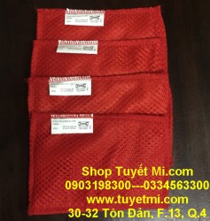 Set 4 miếng lau, rửa đa năng Ikea RED
