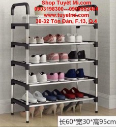 Kệ giầy inox 5 tầng đa năng tiện ích