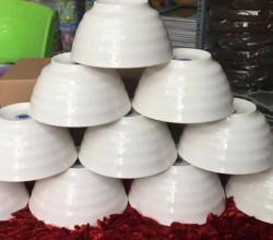 Bộ 10 Chén sứ vân tổ ong hàng km hà lan