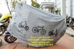 Bạc phủ xe máy chống nắng chống bụi cho xe máy
