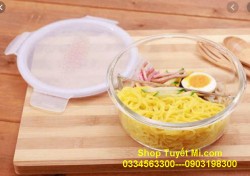 Hộp thủy tinh Lock&Lock 550ml CHIA NGĂN