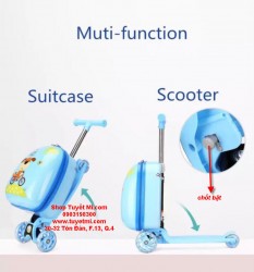 Vali xe trượt có đèn Scooter cao cấp VBCare