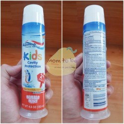 Kem Đánh Răng Aquafresh Kids Cavity Protection 130.4g USA trên 2 tuổi