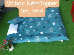 Vỏ bọc nệm Topper 1m