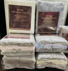 Set 3 Khăn Cotton Cao Cấp - Hàng Xuất khẩu cao cấp 