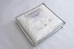 CHĂN, MỀN LẠNH ICE-COOL KAIYO NHẬT BẢN 1M8 XÁM