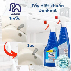 Chai xịt vệ sinh tẩy nấm mốc, vệ sinh nhà tắm Denkmit Đức 750ml