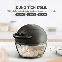MÁY XAY TỎI ỚT KÉO TAY LEBENLANG 170ML