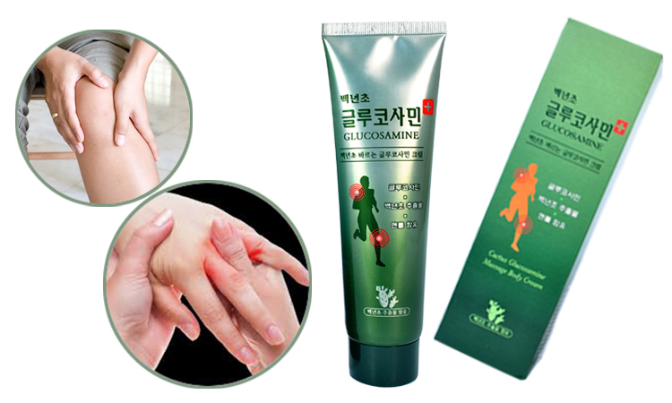 Dầu xoa bóp khớp Korea Cactus Glucosamine Massage Body Cream 150ml